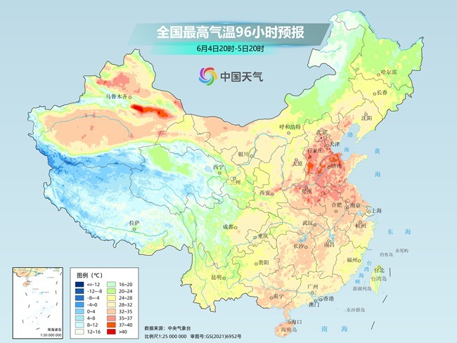 气温弹(🐾)射起飞！河北、河南、山东部分地区最高气温将超过38℃